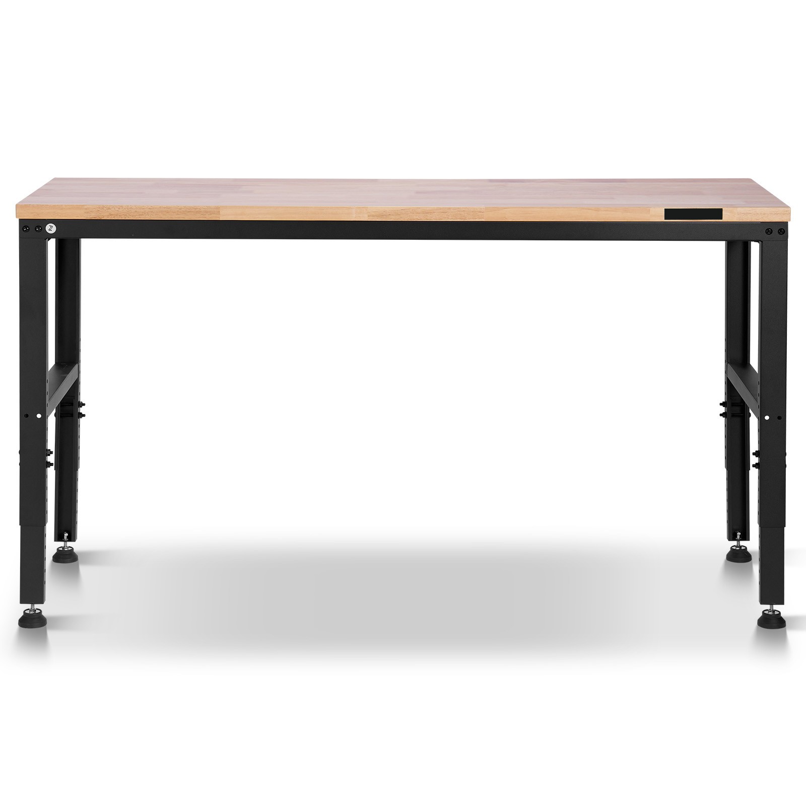 Woodworking Bench - 高さ調節可能なワークベンチ 61インチ×20インチ 電源コンセント付き作業台