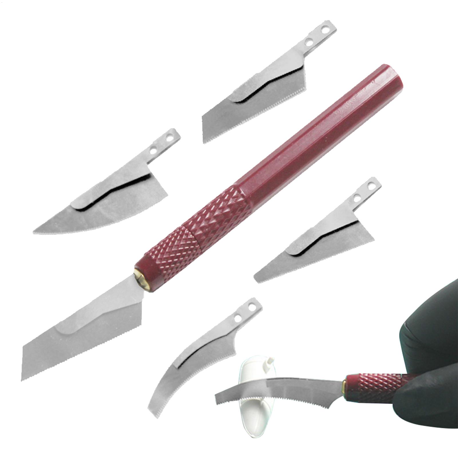 Woodworking Kits For Beginners - モデルクラフト用ハンドソー工具セット。4種類の刃が付属。精密な作業に適したハンドソーで、手作りの木工やDIYモデル製作に最適。小型のハックスソーとしても使用可能。