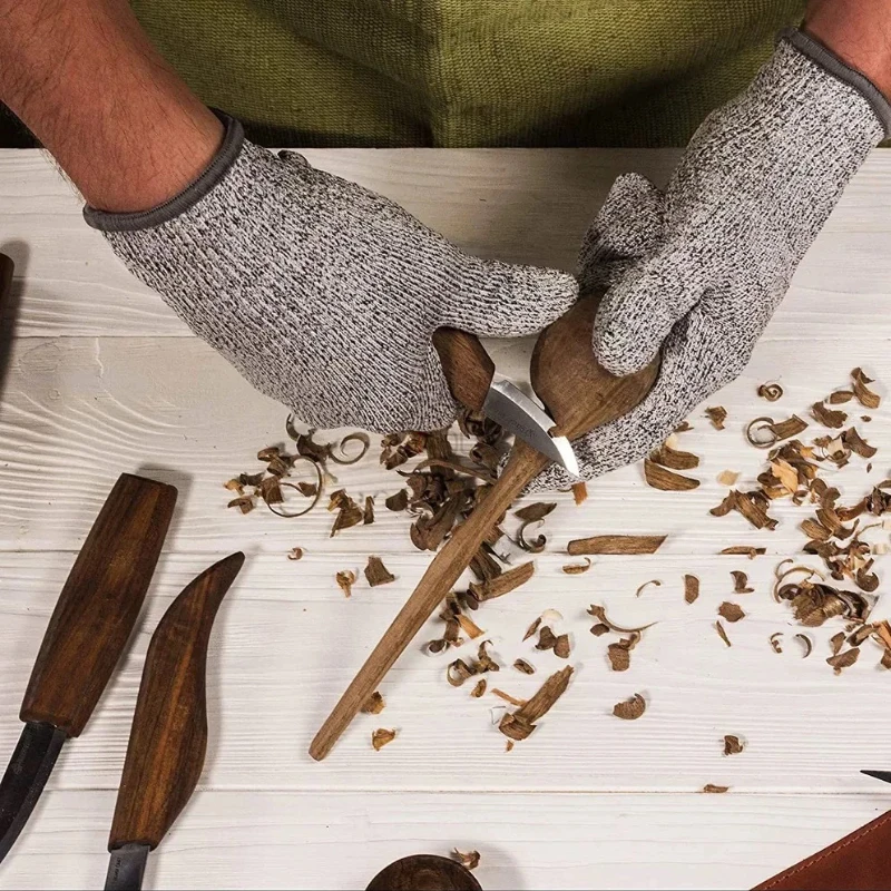 Woodworking Kits For Beginners - 木彫りキット 木工道具 手彫りナイフセット 初心者向けやすりスプーン 木彫り用高級木工ナイフセット