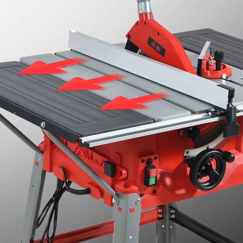 Woodworking Bench - カスタマイズロゴ 最高の携帯用テーブルソー 1800W 精密切断 低価格 卸売