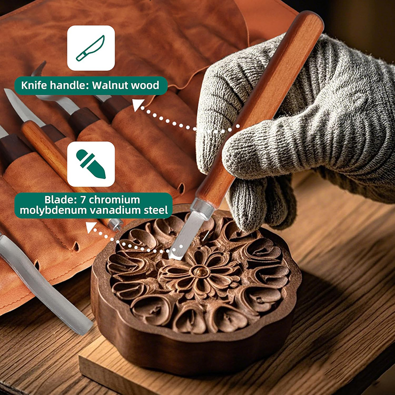 15個入りプロ仕様木彫りキット 初心者向け木彫りツールセット - Woodworking Kits For Beginners のレビューと価格