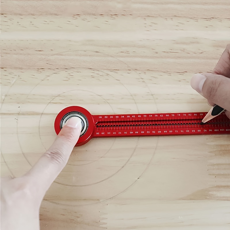 精密木工用コンパス＆スクライバールーラー（穴ゲージ付き）-円 - Woodworking Classes のレビューと価格