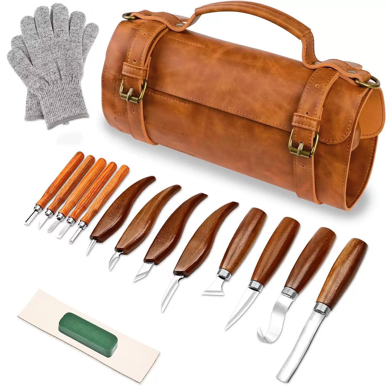 木彫りキットナイフセット 初心者向け木彫りキット ナイフ木工 - Woodworking Kits For Beginners のレビューと価格