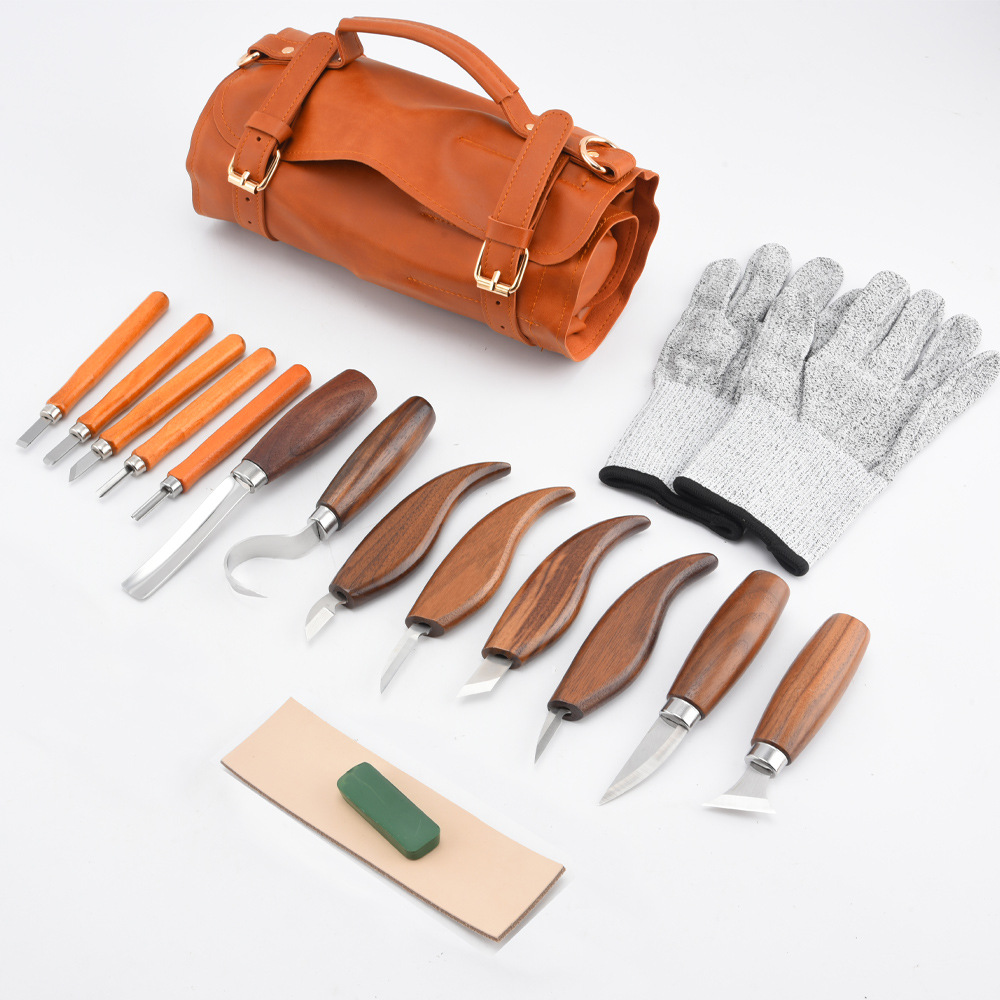 木彫りキットナイフセット 初心者向け木彫りキット ナイフ木工 - Woodworking Kits For Beginners のレビューと価格