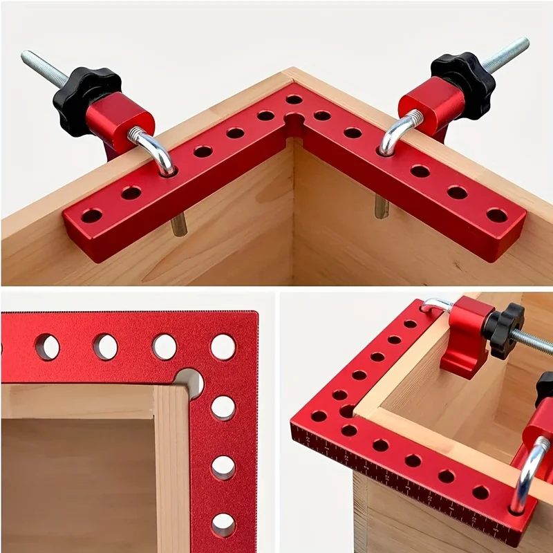 0/0mm直角0度L型補助治具位置決めパネル固定クリップ木工 - Woodworking Right Angle Clamp のレビューと価格