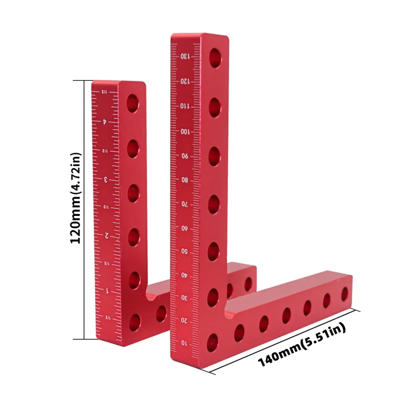 0/0mm直角0度L型補助治具位置決めパネル固定クリップ木工 - Woodworking Right Angle Clamp のレビューと価格