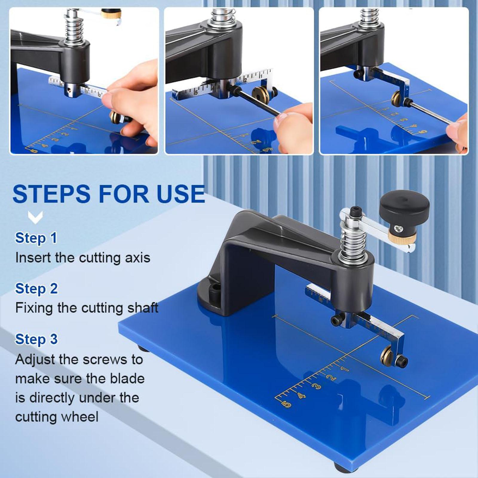 レンズ円形切断ツール、頑丈なプロ仕様多機能金属円形カッター、 - Woodworking Projects Art のレビューと価格