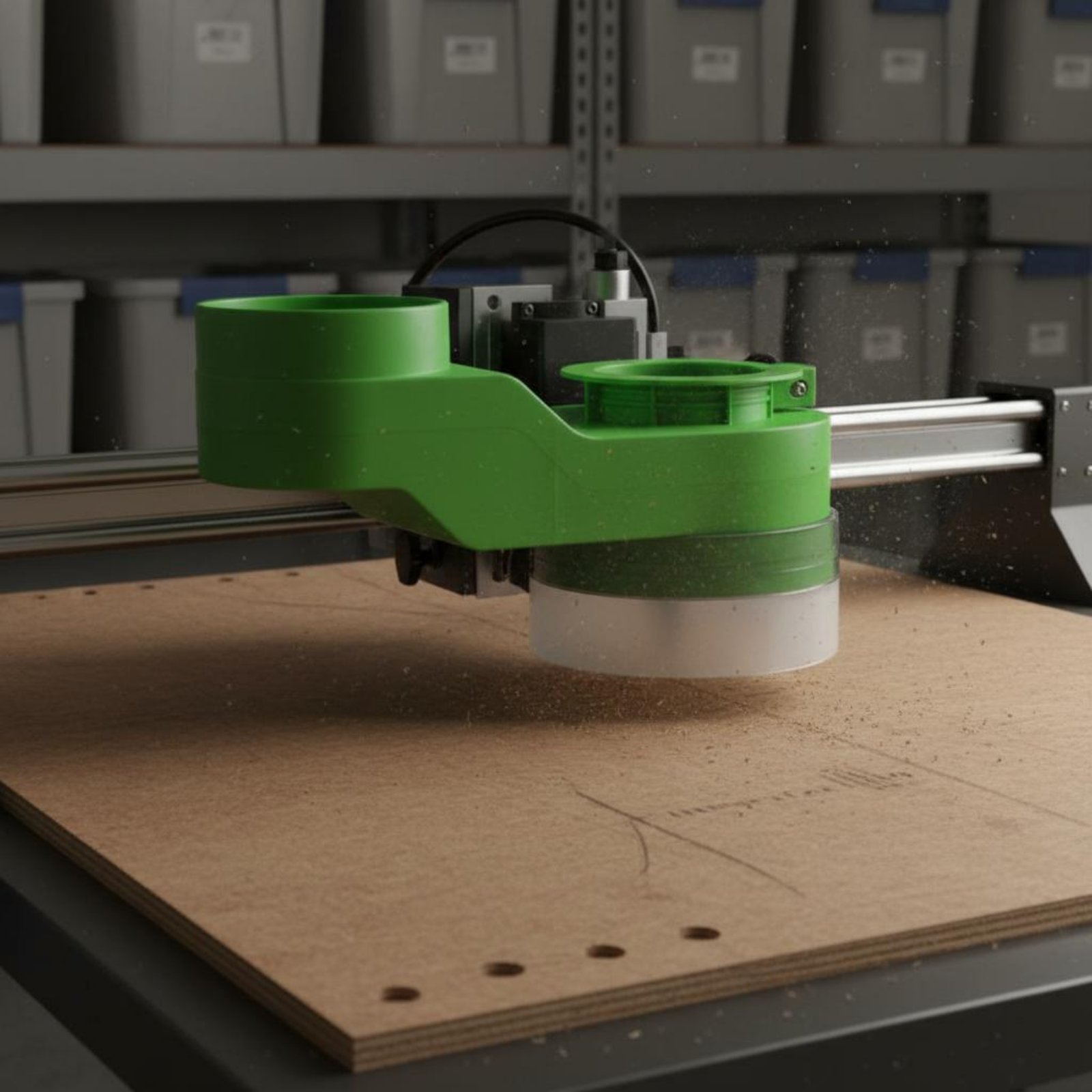スピンドルダストカバー クリーンカット彫刻機用吸引カバー 工 - Woodworking Factory のレビューと価格