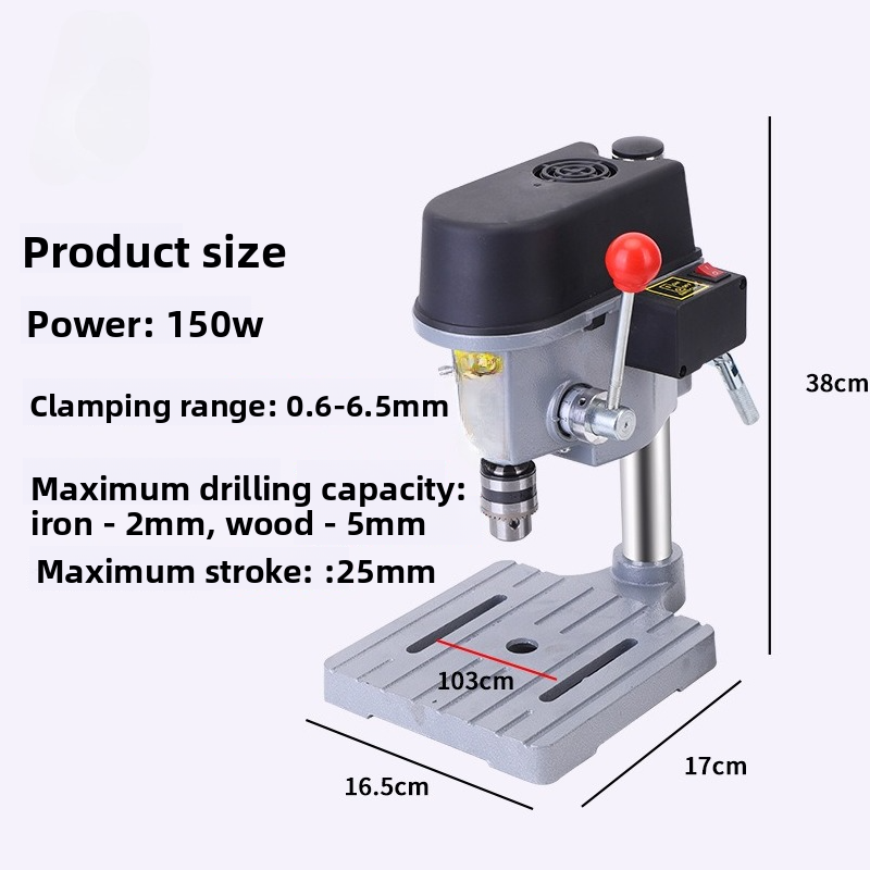 ミニ多機能ベンチドリル、精密高速小型ドリルプレス、家庭用木工 - Woodworking Bench のレビューと価格