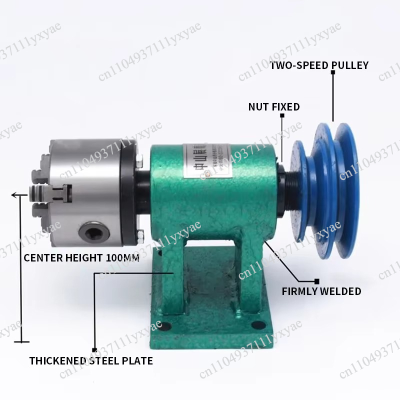 家庭用旋盤スピンドルアセンブリ DIY 小型木工回転シート  - Woodworking Lathe Chuck のレビューと価格