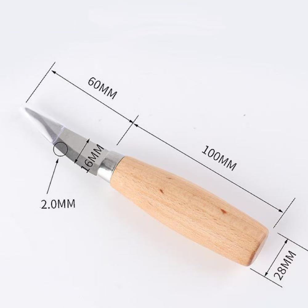 人間工学に基づいたブナ材ハンドル木彫りツールセット ステンレ - Woodworking Kits For Beginners のレビューと価格