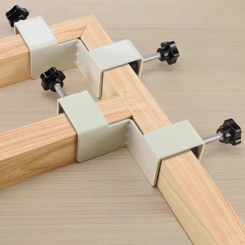 1/2pc 90 度位置決め正方形直角クランプ金属木工大工  - Woodworking Right Angle Clamp のレビューと価格