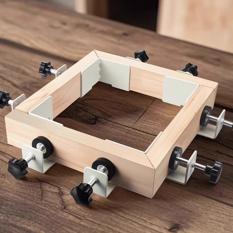 1/2pc 90 度位置決め正方形直角クランプ金属木工大工  - Woodworking Right Angle Clamp のレビューと価格