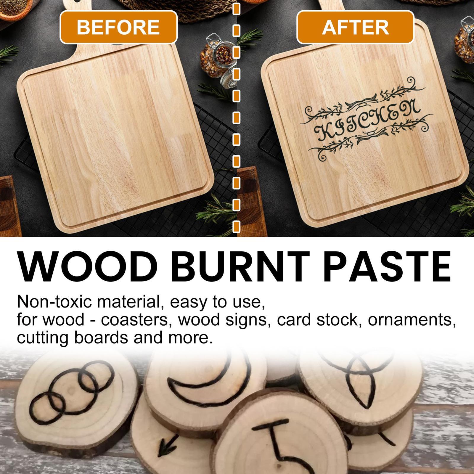 木材燃焼ペースト 熱活性化燃焼ツール 火炎ペースト キャンバ - Woodworking Projects Art のレビューと価格