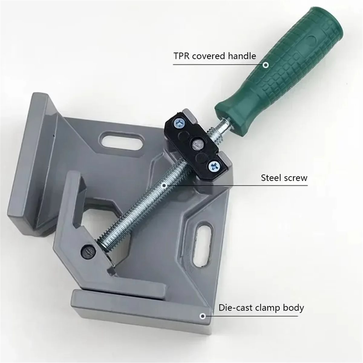 A74U 90度直角クランプ 調整可能なフレームコーナークリ - Woodworking Right Angle Clamp のレビューと価格