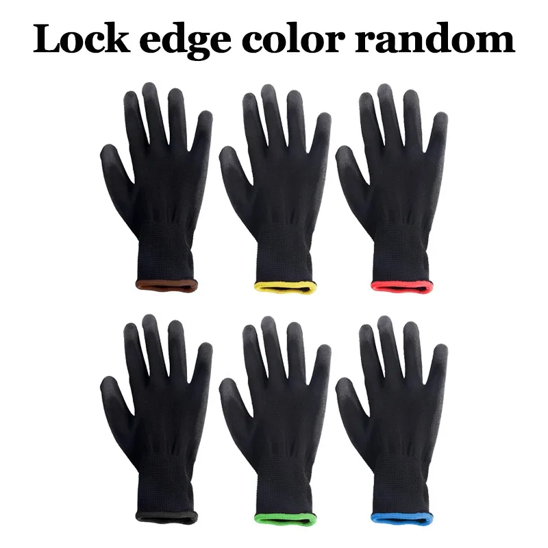 20 個黒 PU コーティングされた手袋ナイロンポリウレタン - Woodworking Gloves のレビューと価格