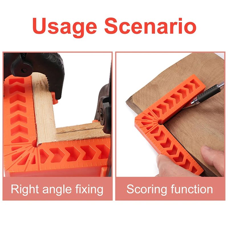 Toorise 8個入り 90度ポジショニングスクエア 直角 - Woodworking Right Angle Clamp のレビューと価格