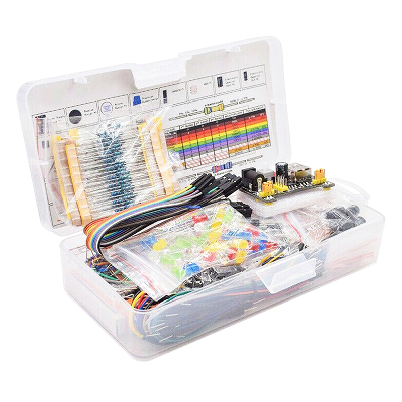 電子部品 電解コンデンサ 抵抗器 LED 830穴ブレッドボ - Woodworking Kits For Beginners のレビューと価格