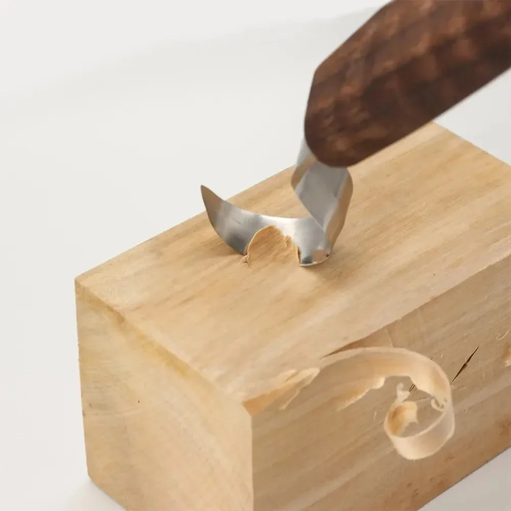 木彫りキット 手彫りナイフセット、木彫りナイフ DIY 剥離 - Woodworking Kits For Beginners のレビューと価格