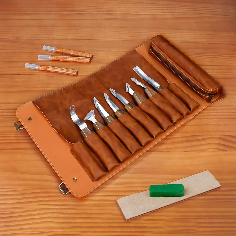 木彫りキット ナイフセット 初心者向け木彫りナイフ 木工ツー - Woodworking Kits For Beginners のレビューと価格