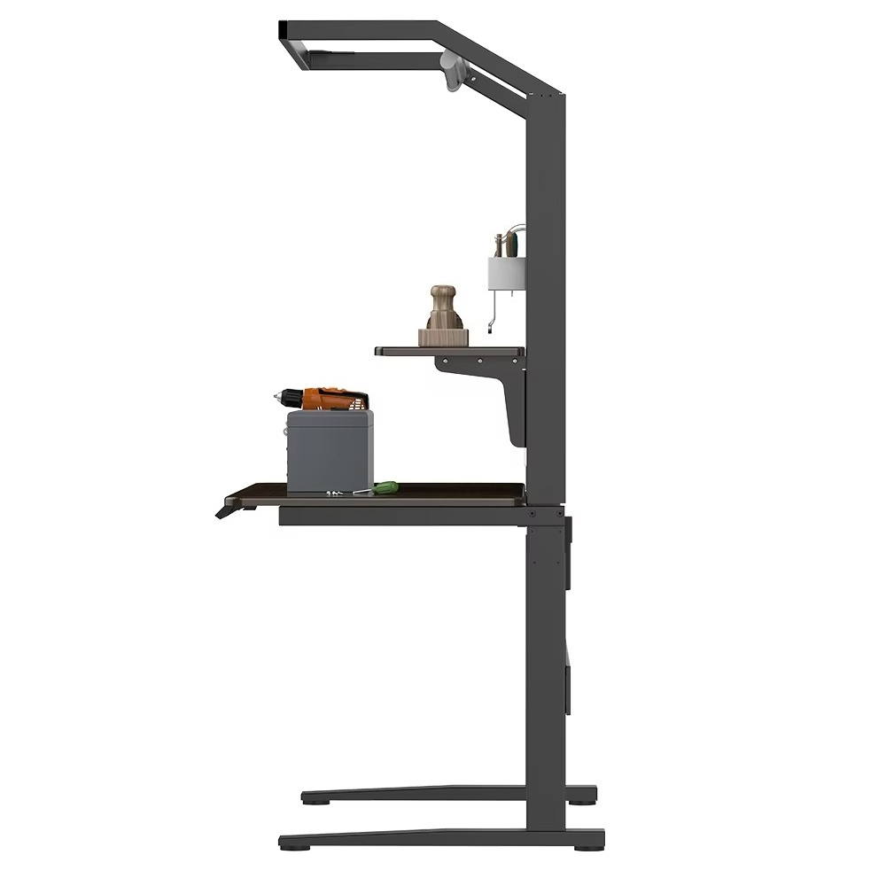 高さ調節可能なフロアスタンディングワークテーブル、ヘビーデュ - Woodworking Bench のレビューと価格