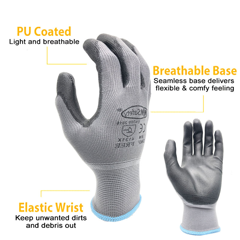 Nm安全作業用手袋,ゴム製パームコーティング付き,高品質,3 - Woodworking Gloves のレビューと価格
