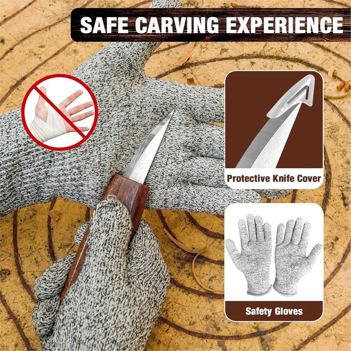 A1598P ~木工ツールセット 23個入り 木彫りキット  - Woodworking Kits For Beginners のレビューと価格