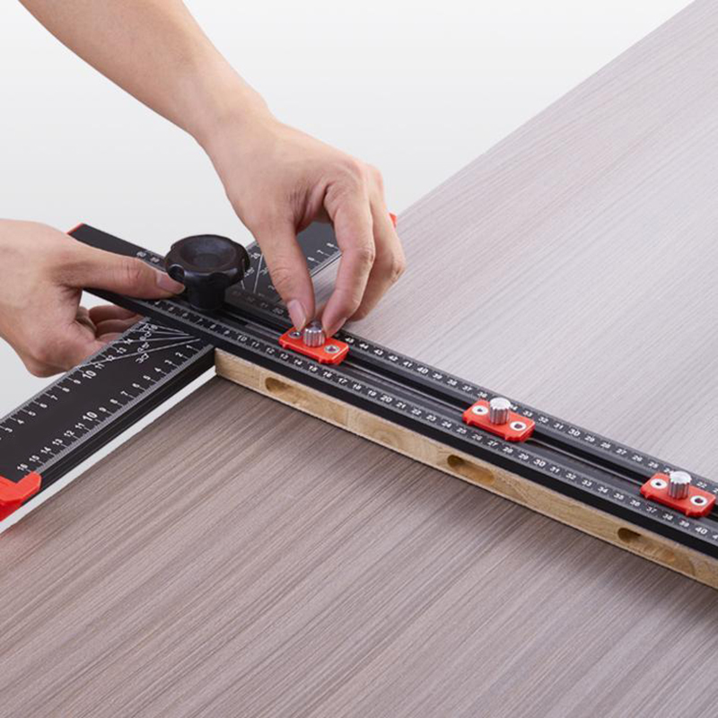 2 in 1 穴あけ位置決め定規コンビネーション角度定規 T - Woodworking Classes のレビューと価格