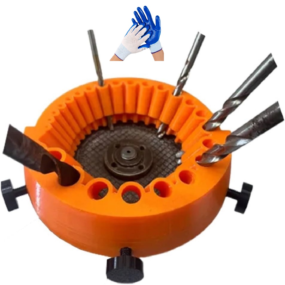 ドリルビット研磨器（手袋付き）多目的ドリルビット研磨アタッチ - Woodworking Gloves のレビューと価格