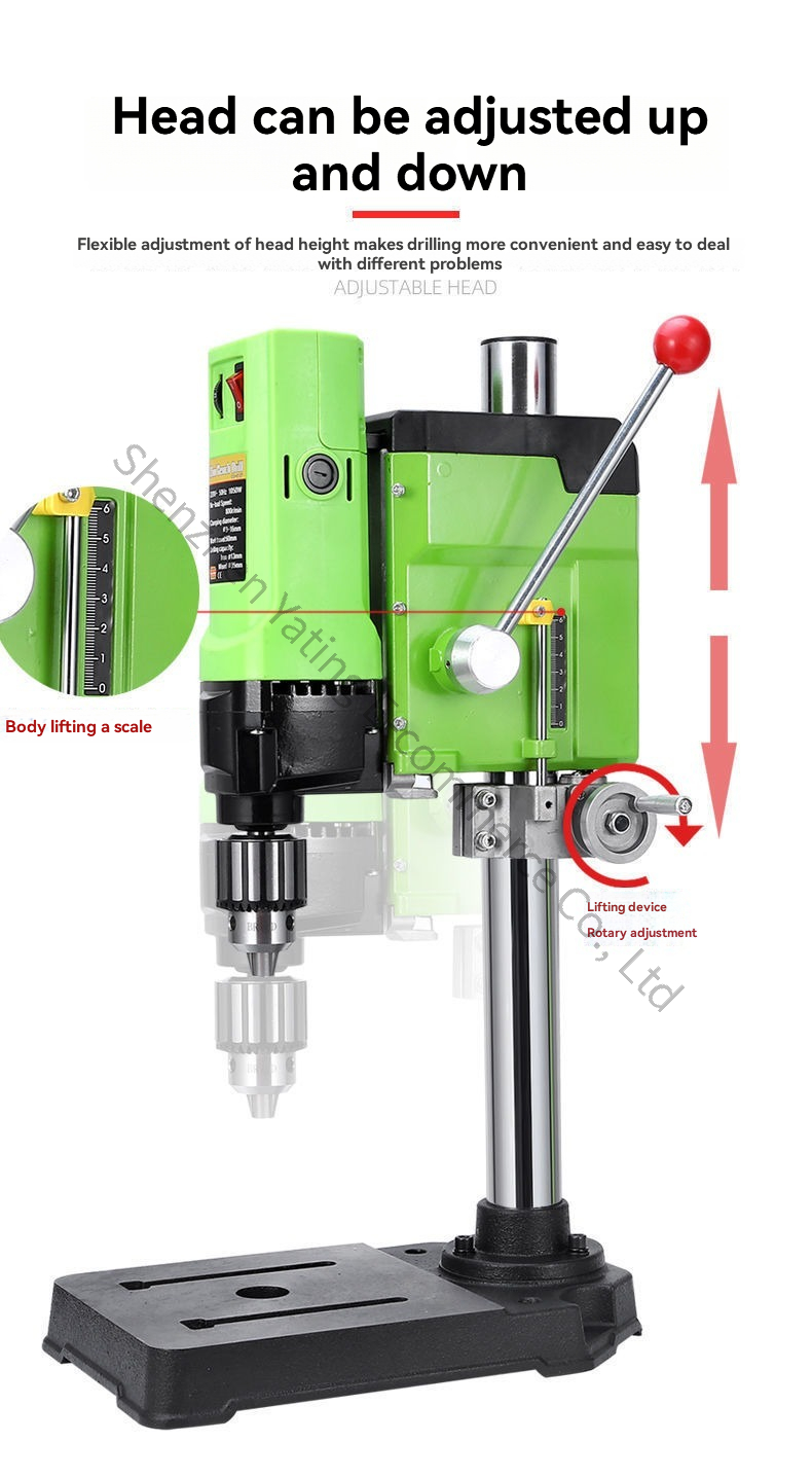 220V 1050W アップグレードされたベンチドリル高精度 - Woodworking Bench のレビューと価格
