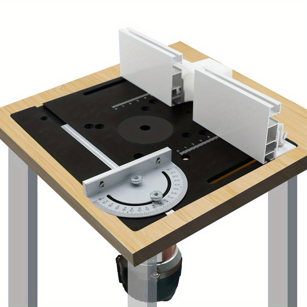 アルミルーターデスクトップインサートボード、角度付きガイドレ - Woodworking Bench のレビューと価格