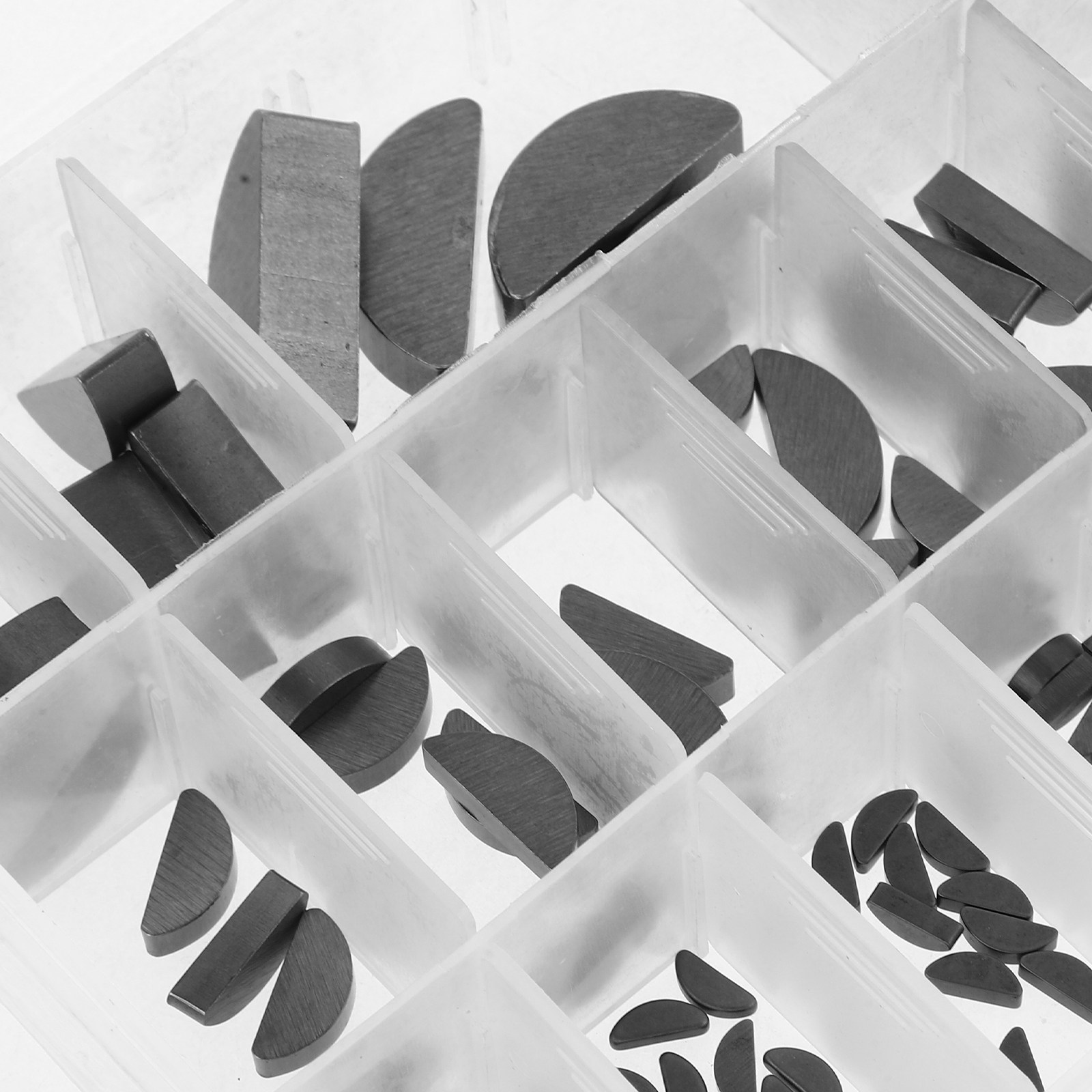 ウッドラフキーアソートメントキット 炭素鋼製ハーフムーンキー - Woodworking Shop のレビューと価格