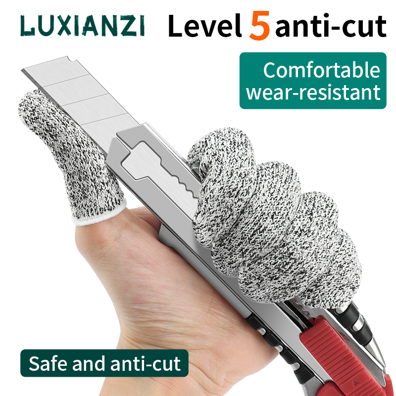 Luxianzi-木の作業用の耐切断性安全手袋,指保護ツール - Woodworking Gloves のレビューと価格