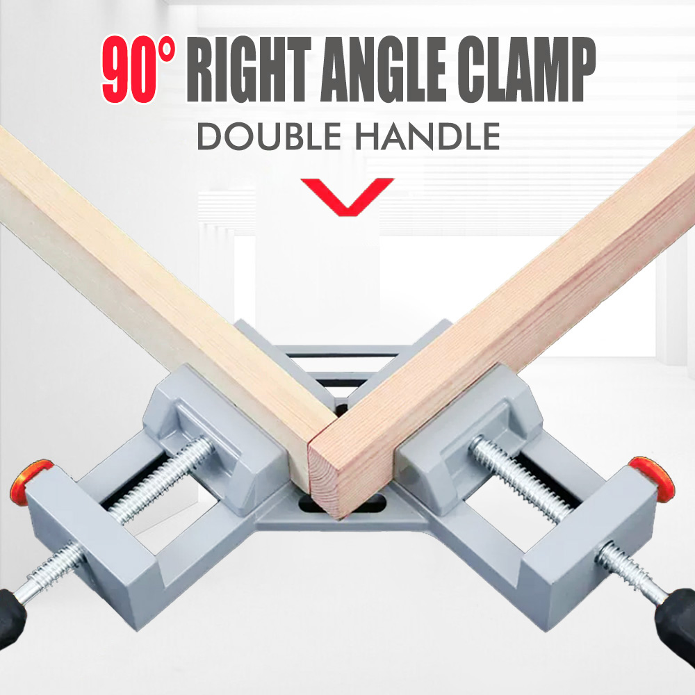 木工および木工用のアルミニウム合金クランプ,90度溶接クラン - Woodworking Right Angle Clamp のレビューと価格