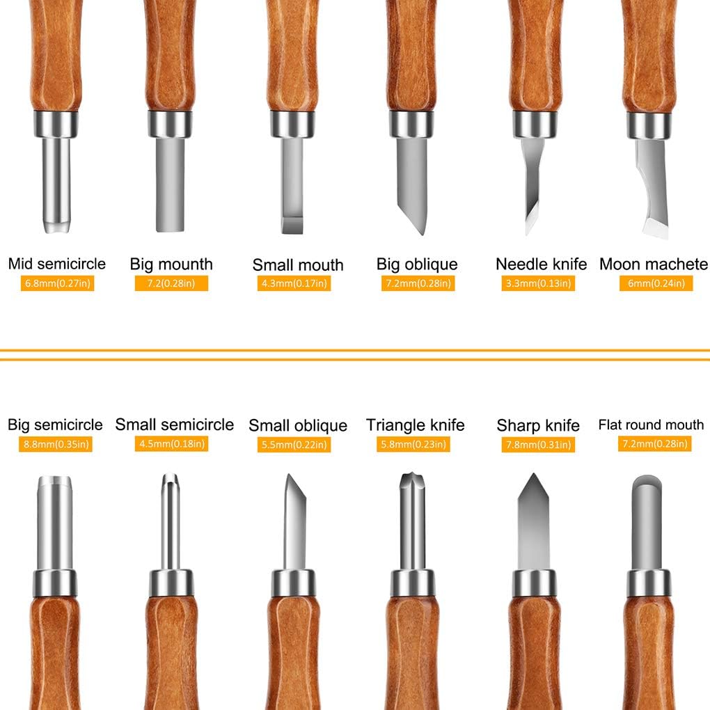 FEITA プロフェッショナル木工木彫り彫刻刀ナイフ彫刻ナイ - Woodworking Kits For Beginners のレビューと価格