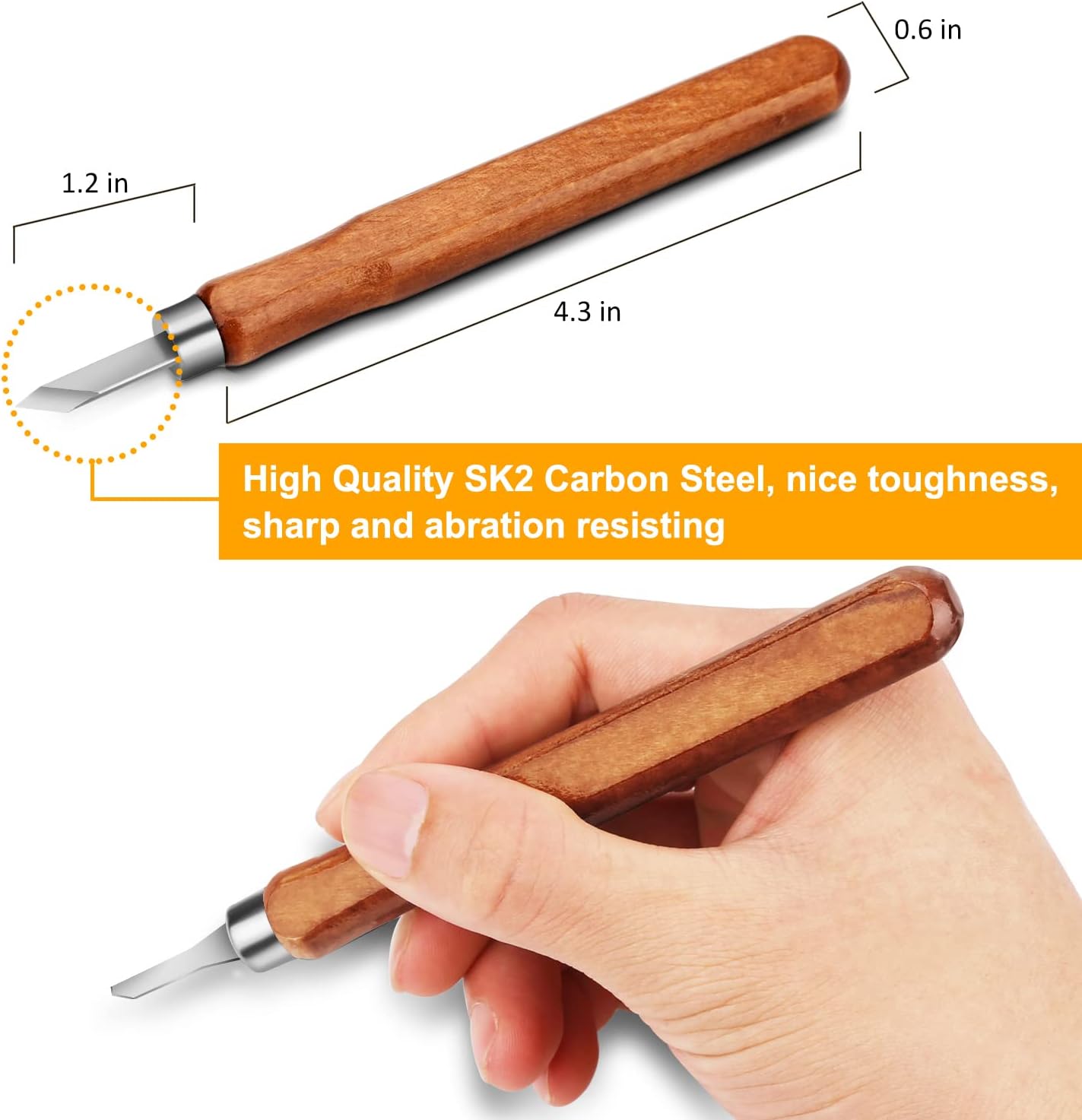 FEITA プロフェッショナル木工木彫り彫刻刀ナイフ彫刻ナイ - Woodworking Kits For Beginners のレビューと価格