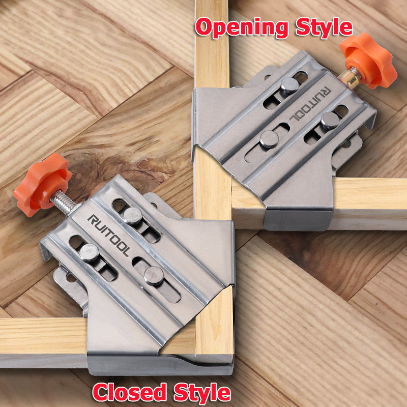 90度位置決めスクエア、木工用直角クランプ、コーナー クラン - Woodworking Right Angle Clamp のレビューと価格