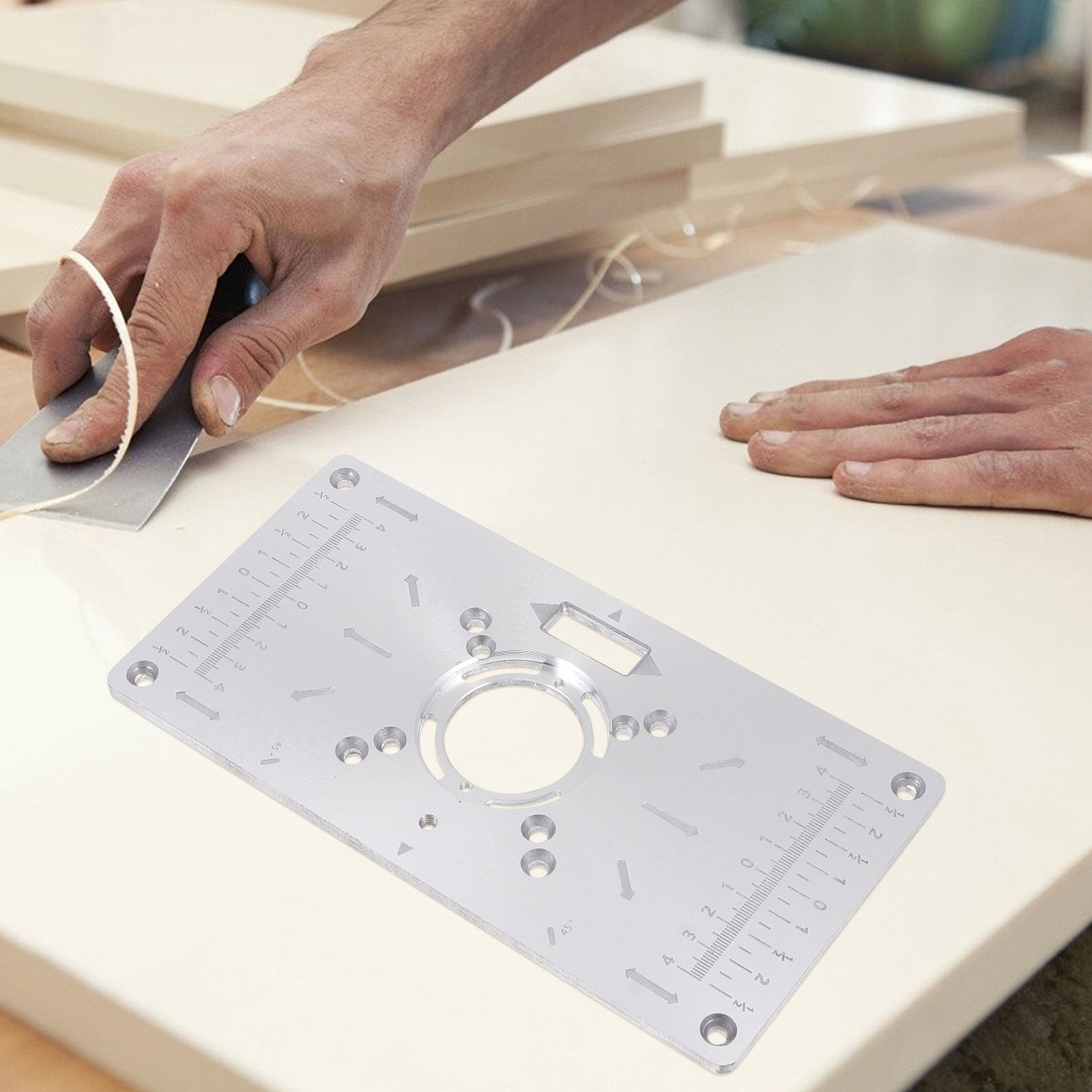 木工用トリミングマシン用、アルミニウム合金製ルーターテーブル - Woodworking Router のレビューと価格