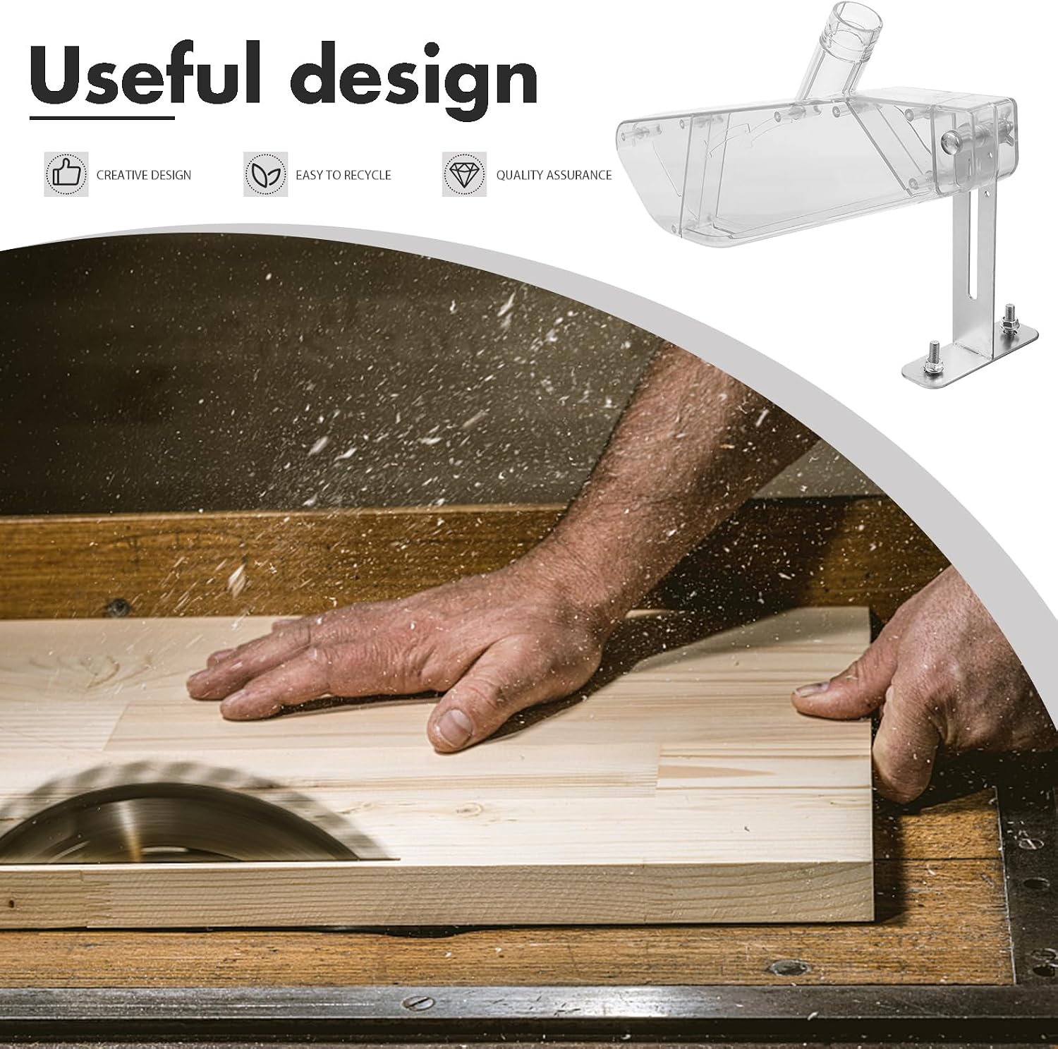 木工テーブルソー保護カバー透明集塵ガード電動丸鋸用防塵透明プ - Woodworking Factory のレビューと価格