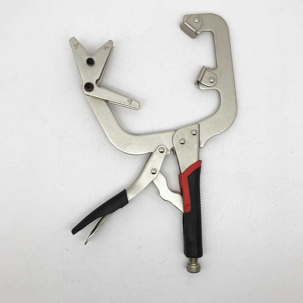 14インチ溶接ペンチ 溶接クランプ スチール製強力ペンチ 直 - Woodworking Right Angle Clamp のレビューと価格
