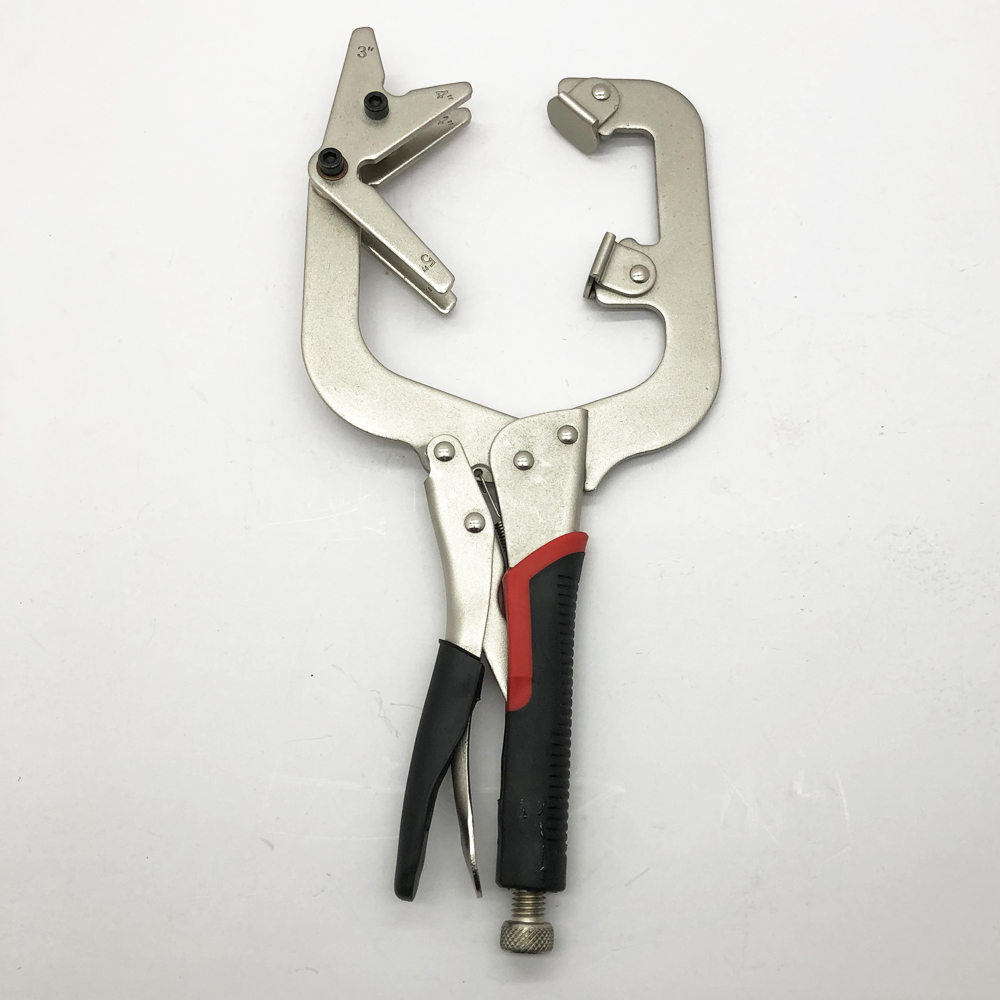 14インチ溶接ペンチ 溶接クランプ スチール製強力ペンチ 直 - Woodworking Right Angle Clamp のレビューと価格