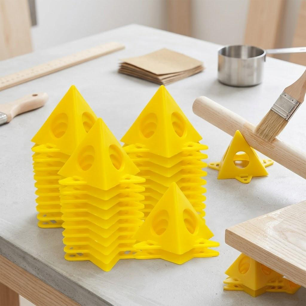 10 個の三角形スプレー塗装スタンドフットパッドプラスチック - Woodworking Projects Art のレビューと価格