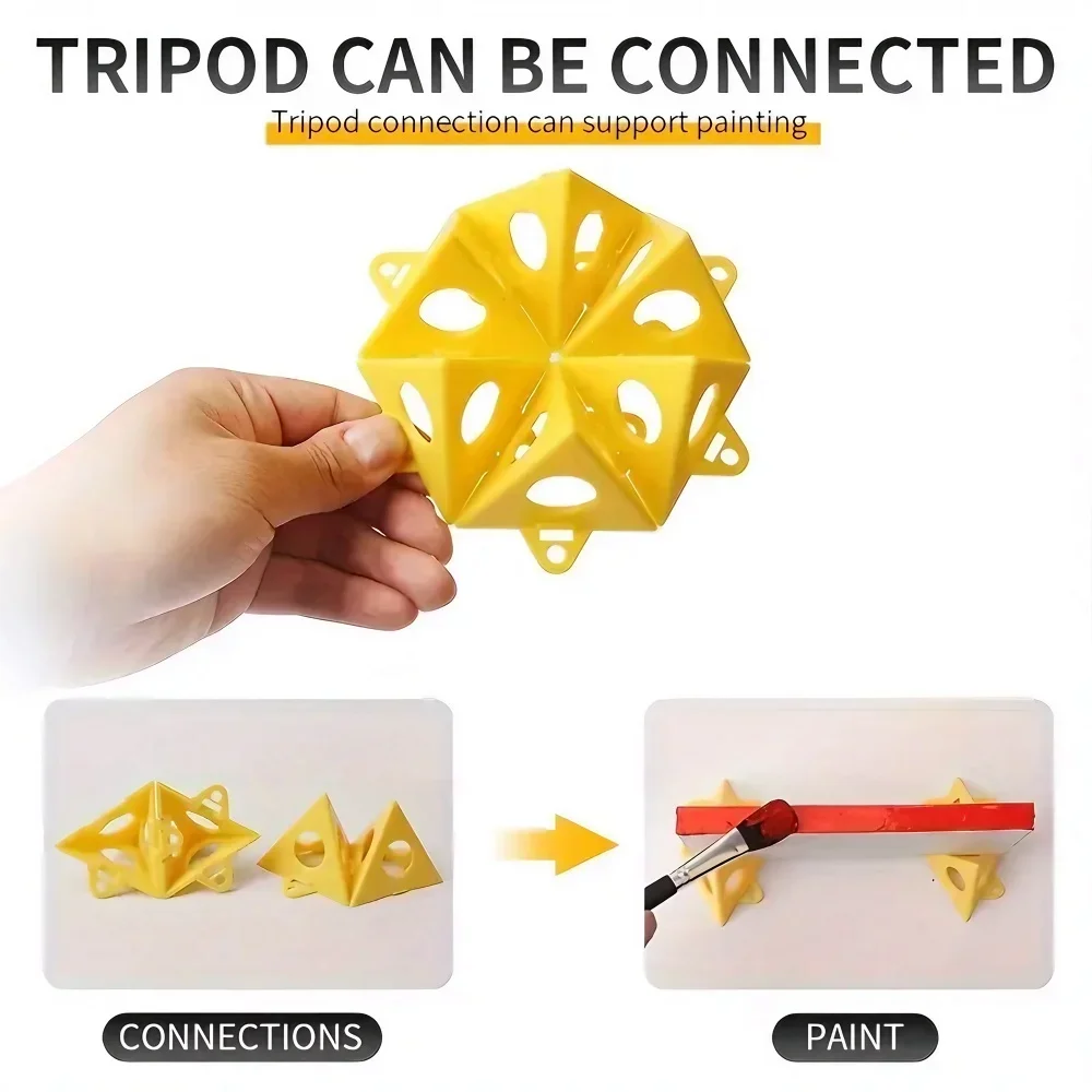 10 個の三角形スプレー塗装スタンドフットパッドプラスチック - Woodworking Projects Art のレビューと価格